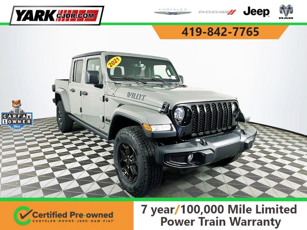 used 2021 Jeep Gladiator car, priced at $32,744