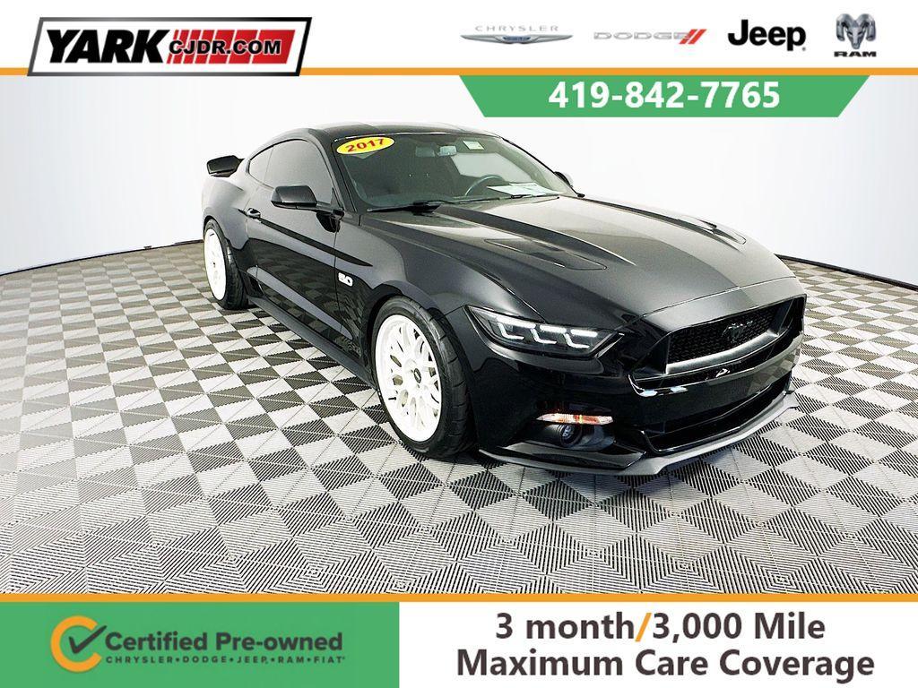 used 2017 Ford Mustang car, priced at $27,644