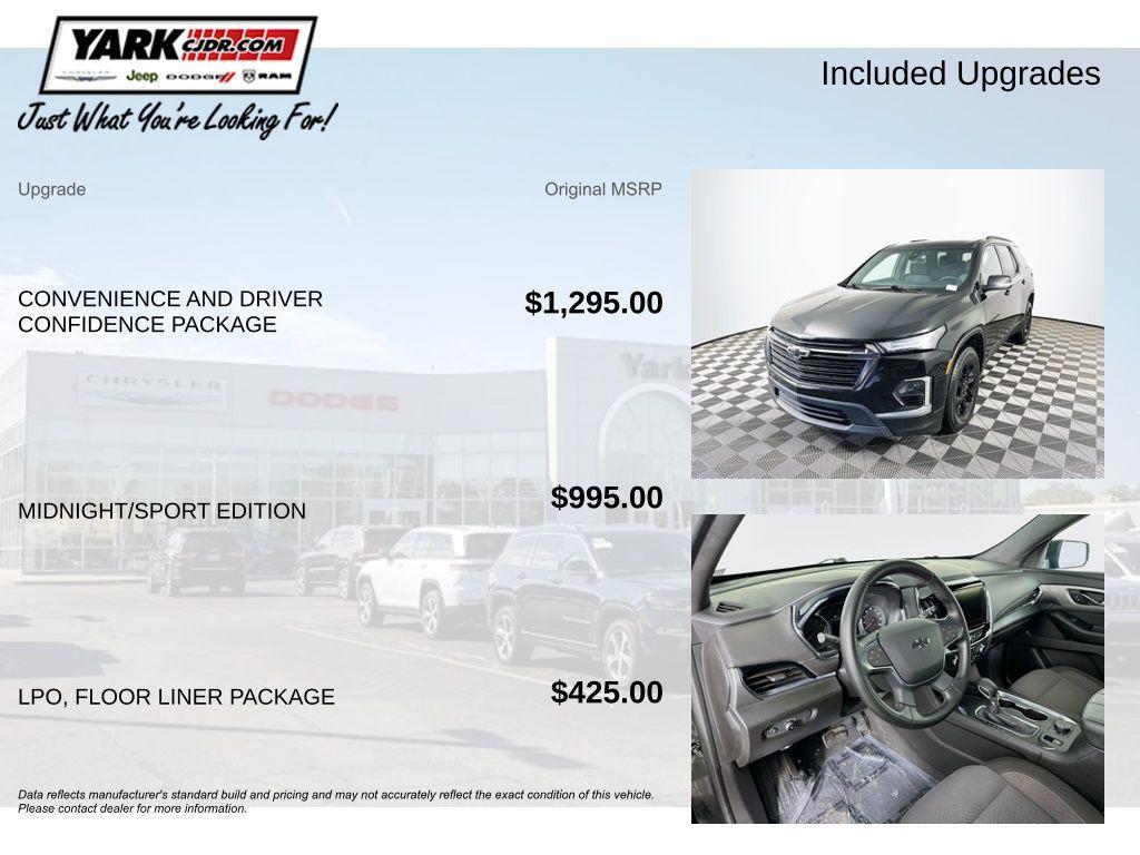 used 2023 Chevrolet Traverse car, priced at $27,774