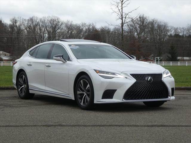 used 2021 Lexus LS 500 car, priced at $50,900