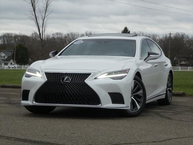 used 2021 Lexus LS 500 car, priced at $50,900