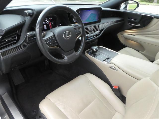 used 2021 Lexus LS 500 car, priced at $50,900