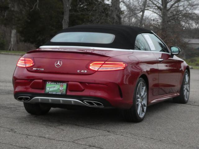 used 2018 Mercedes-Benz AMG C 43 car, priced at $36,900