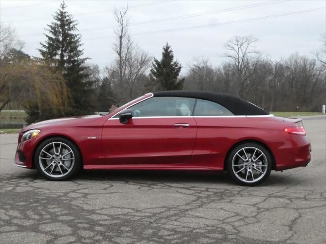 used 2018 Mercedes-Benz AMG C 43 car, priced at $36,900