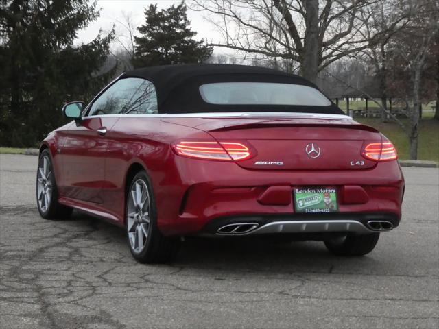 used 2018 Mercedes-Benz AMG C 43 car, priced at $36,900