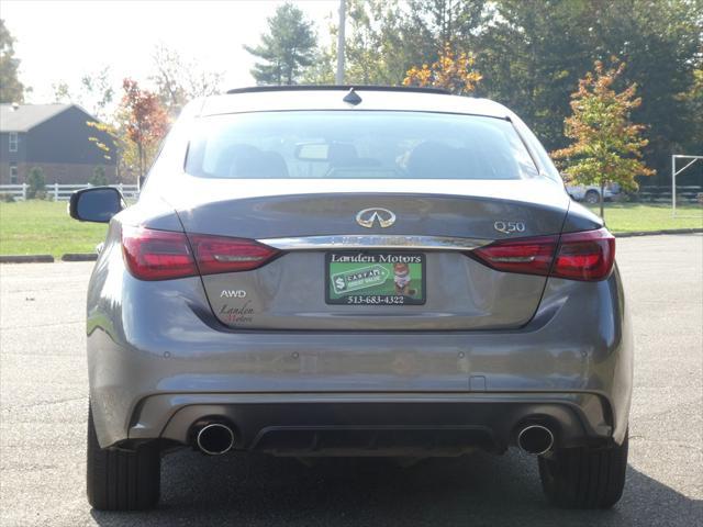 used 2023 INFINITI Q50 car, priced at $29,900