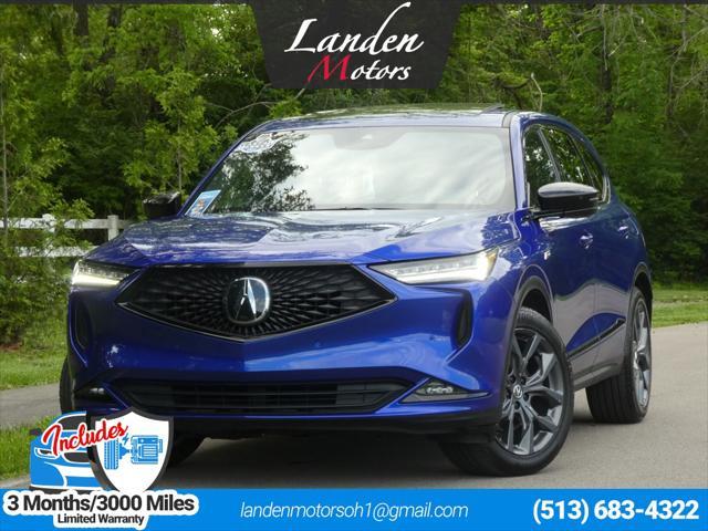 used 2022 Acura MDX car, priced at $44,900