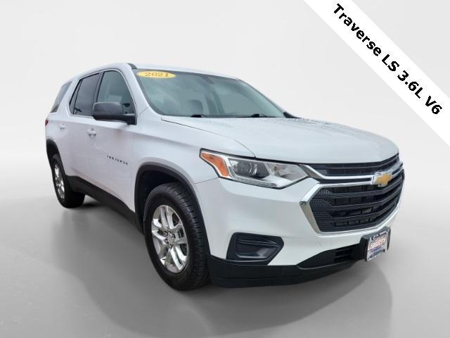 used 2021 Chevrolet Traverse car, priced at $24,295