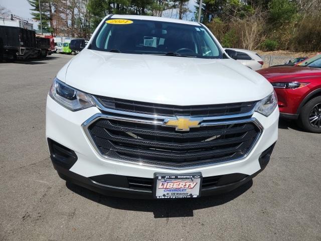 used 2021 Chevrolet Traverse car, priced at $25,435