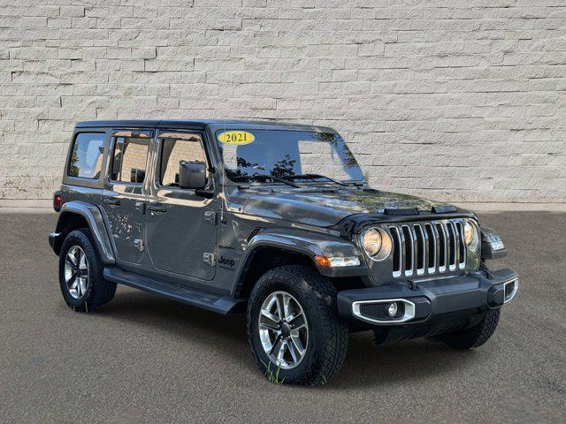used 2021 Jeep Wrangler Unlimited car, priced at $28,500