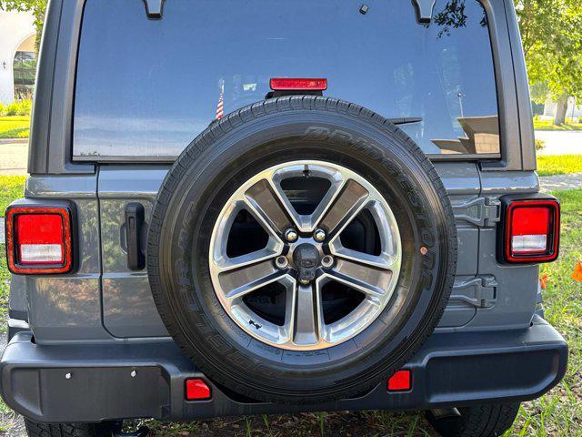 used 2021 Jeep Wrangler Unlimited car, priced at $28,500