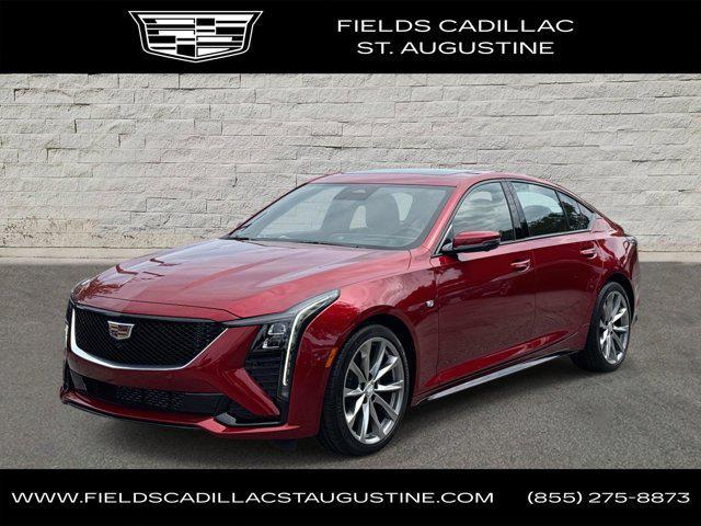 new 2025 Cadillac CT4 car, priced at $46,725