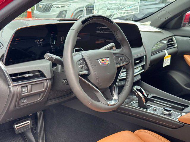 new 2025 Cadillac CT4 car, priced at $46,725