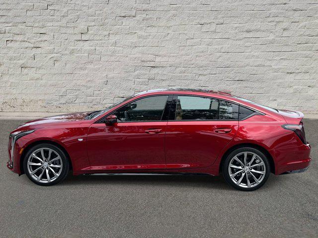 new 2025 Cadillac CT4 car, priced at $46,725