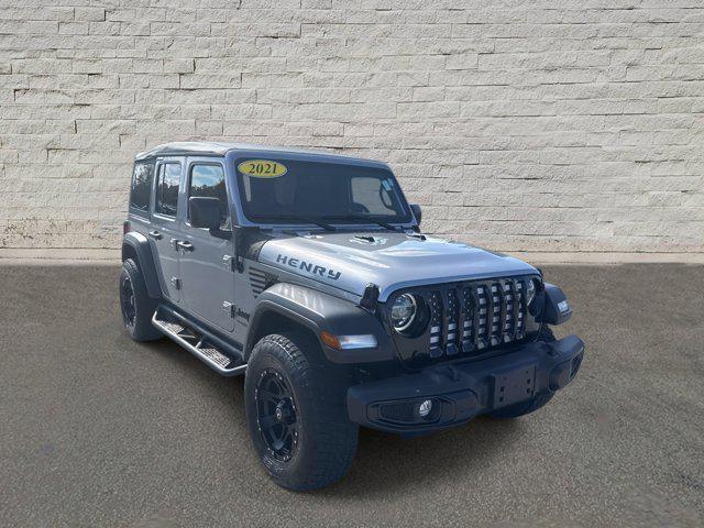 used 2021 Jeep Wrangler car, priced at $30,495