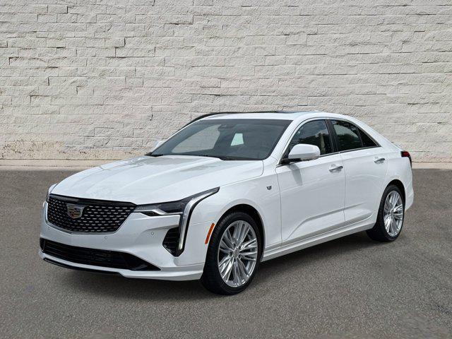 new 2025 Cadillac CT4 car, priced at $44,130