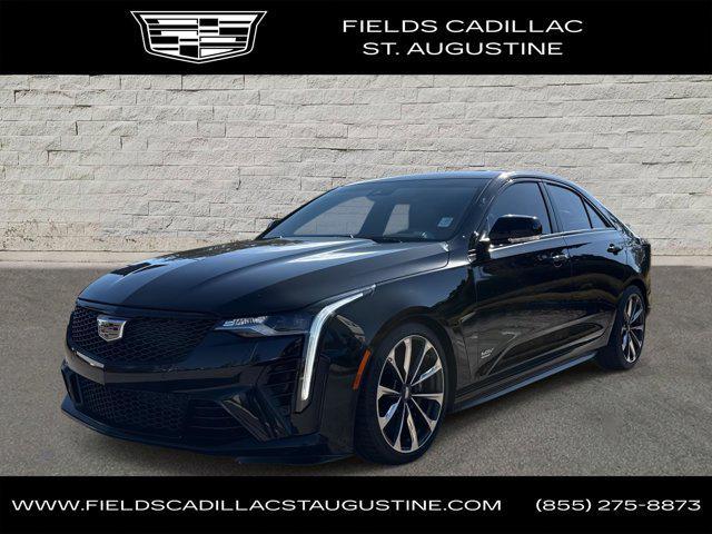used 2024 Cadillac CT4-V car, priced at $66,995