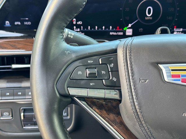 used 2023 Cadillac Escalade car, priced at $92,900