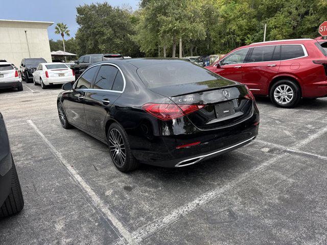 used 2023 Mercedes-Benz C-Class car, priced at $34,995
