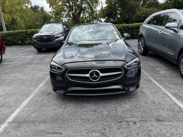 used 2023 Mercedes-Benz C-Class car, priced at $34,995
