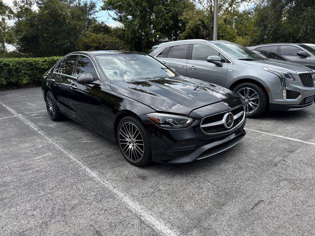 used 2023 Mercedes-Benz C-Class car, priced at $34,995