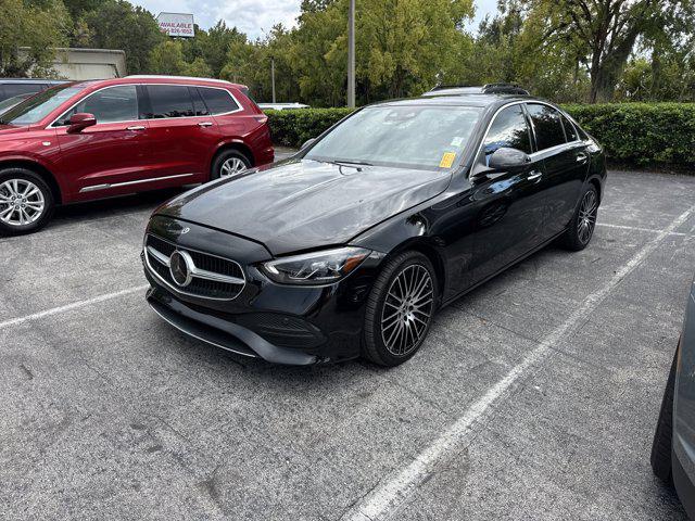 used 2023 Mercedes-Benz C-Class car, priced at $34,995