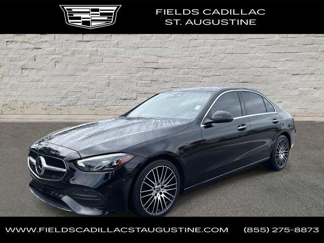 used 2023 Mercedes-Benz C-Class car, priced at $34,900