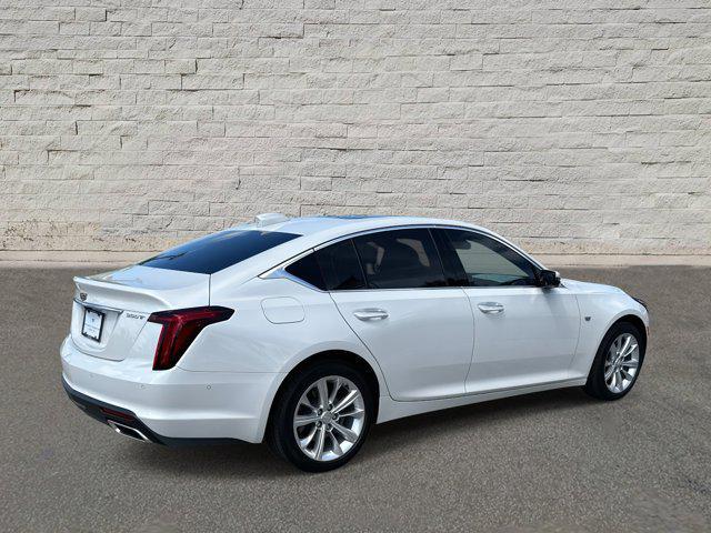 new 2025 Cadillac CT5 car, priced at $52,776