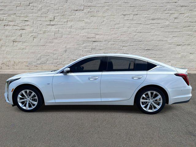 new 2025 Cadillac CT5 car, priced at $52,776