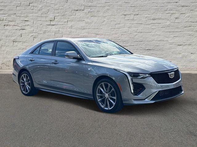 new 2025 Cadillac CT4 car, priced at $49,940