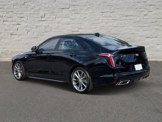 new 2025 Cadillac CT4 car, priced at $50,535