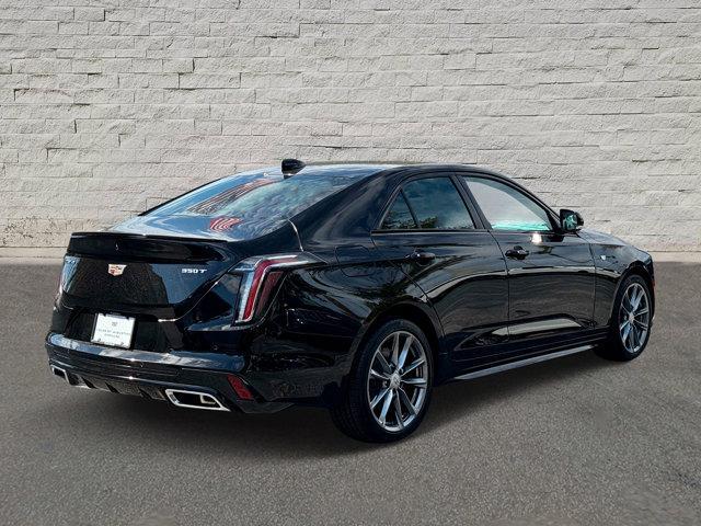 new 2025 Cadillac CT4 car, priced at $50,535