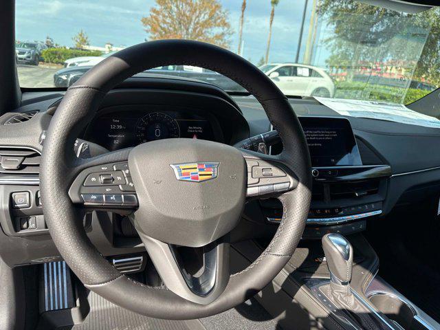 new 2025 Cadillac CT4 car, priced at $50,535