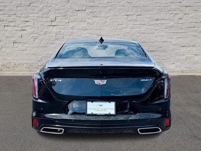 new 2025 Cadillac CT4 car, priced at $50,535