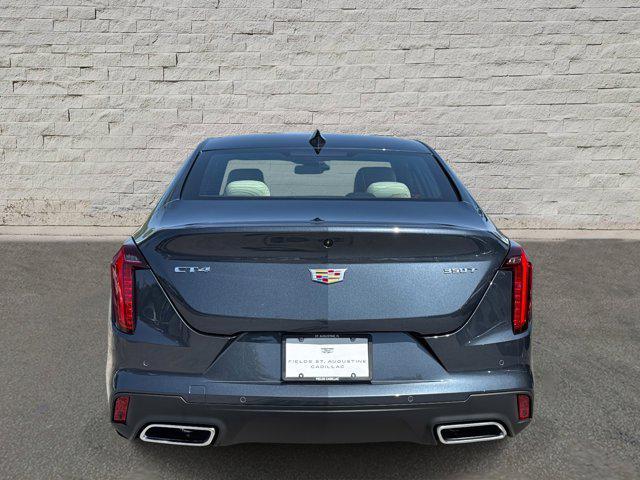 new 2025 Cadillac CT4 car, priced at $43,410