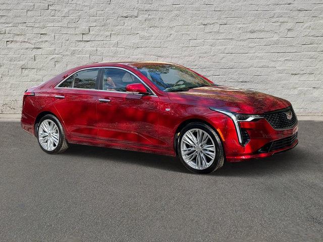 new 2025 Cadillac CT4 car, priced at $47,085