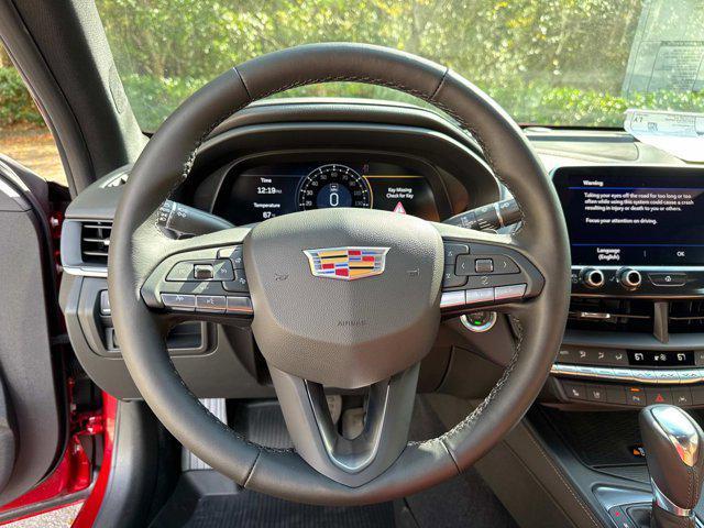 new 2025 Cadillac CT4 car, priced at $47,085