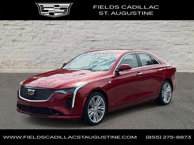 used 2025 Cadillac CT4 car, priced at $42,500