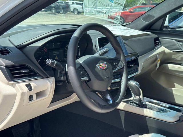 new 2025 Cadillac CT4 car, priced at $42,885