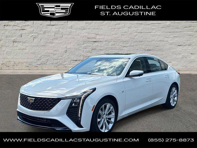 new 2025 Cadillac CT5 car, priced at $54,430