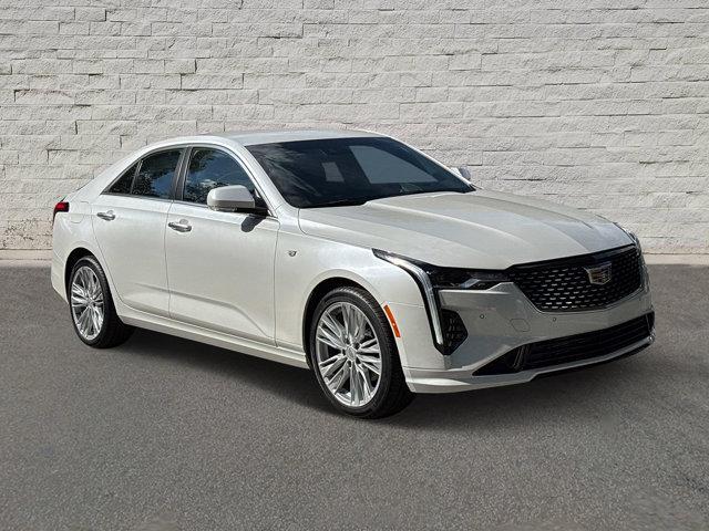 new 2025 Cadillac CT4 car, priced at $43,715