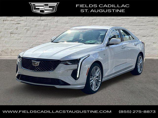 new 2025 Cadillac CT4 car, priced at $43,715