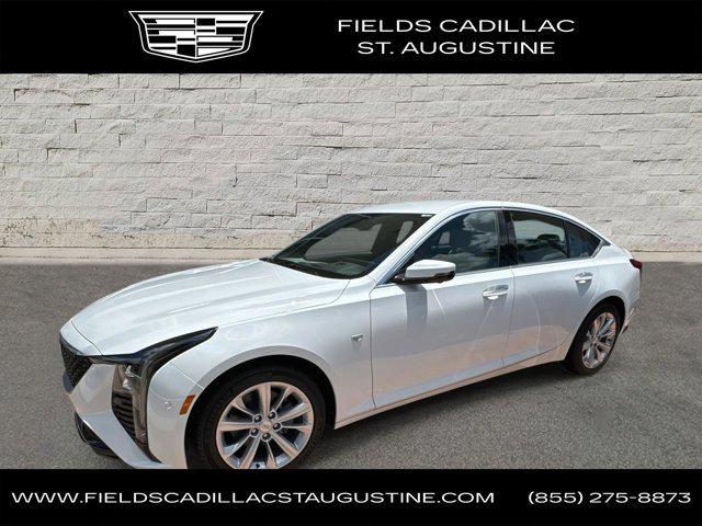 new 2025 Cadillac CT5 car, priced at $50,090