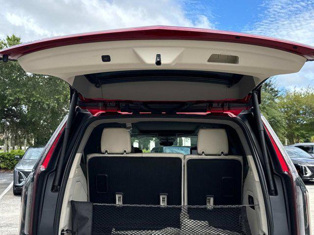 used 2024 Cadillac Escalade car, priced at $96,500