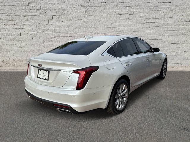 new 2025 Cadillac CT5 car, priced at $55,105