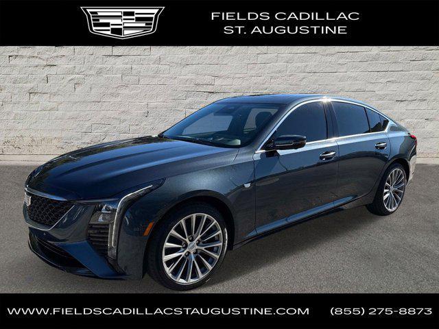 new 2025 Cadillac CT5 car, priced at $59,555