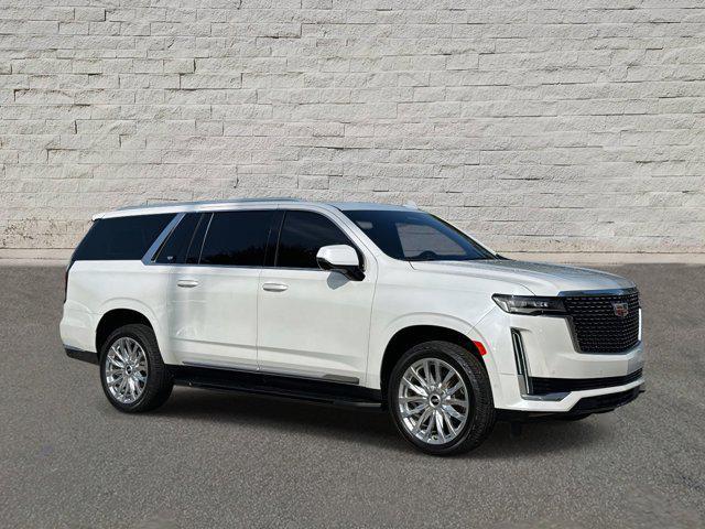 used 2023 Cadillac Escalade ESV car, priced at $74,995