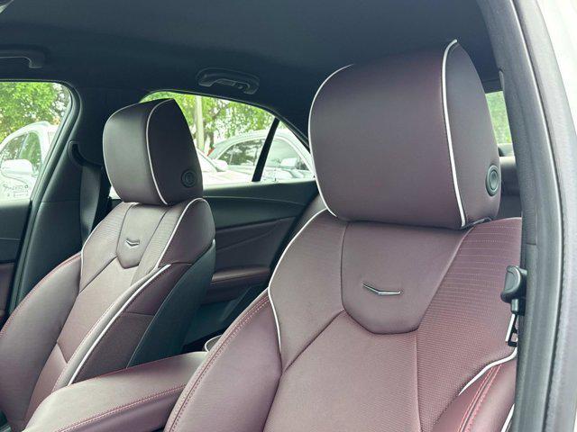 new 2025 Cadillac CT4 car, priced at $45,400
