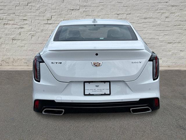 new 2025 Cadillac CT4 car, priced at $45,400