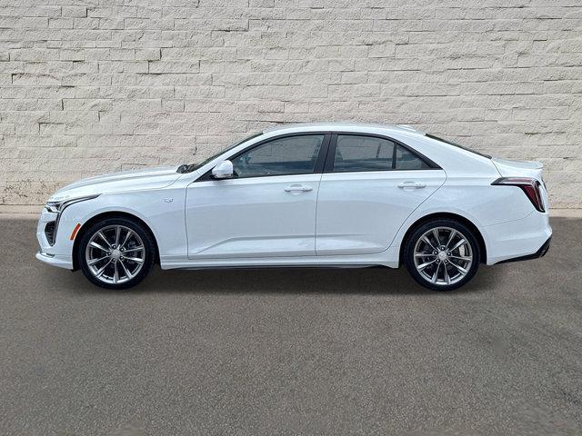 new 2025 Cadillac CT4 car, priced at $45,400